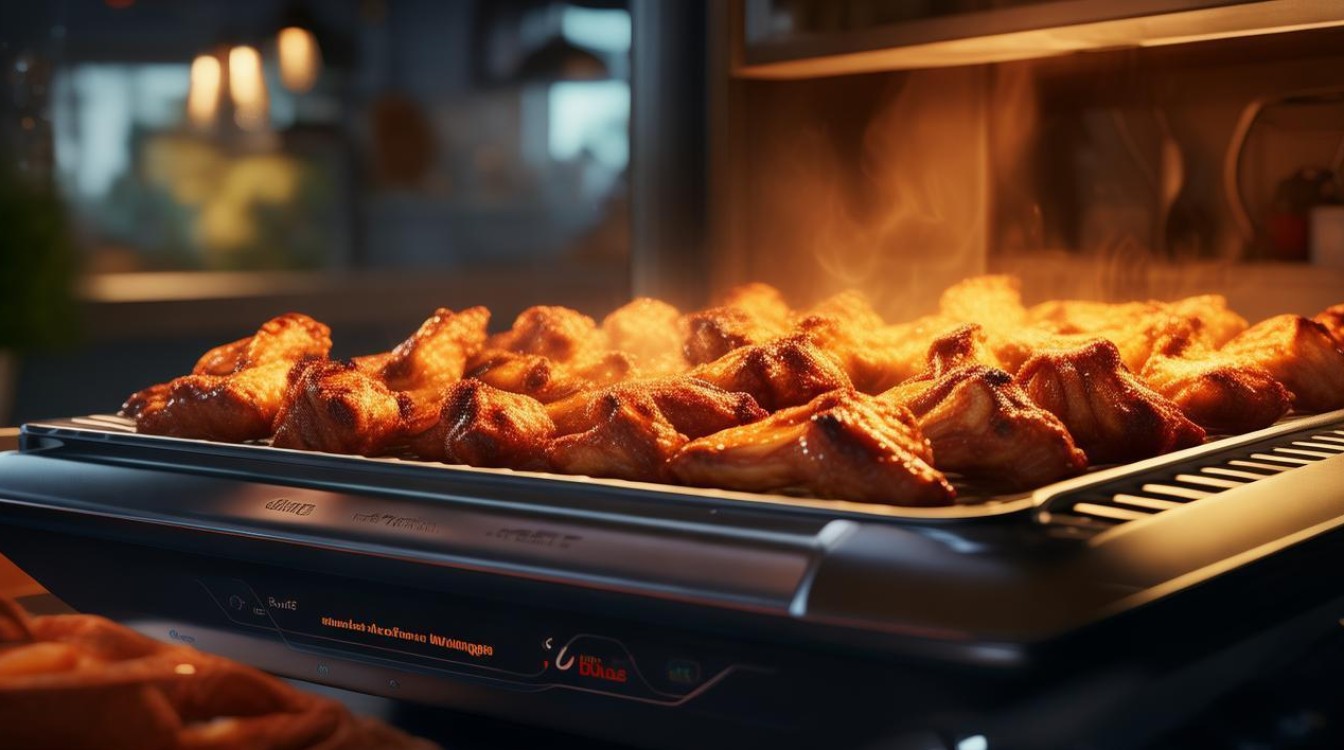 电烤炉烤鸡翅最佳温度是多少？-第1张图片-索能光电网