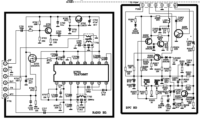 TCL无绳电话电路图怎么看？-第2张图片-索能光电网