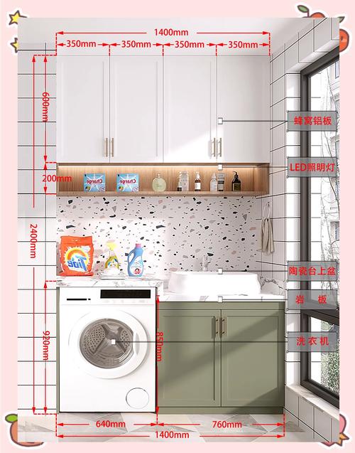 面盆柜离地多少高才合适？-第2张图片-索能光电网