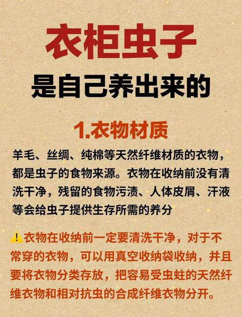 衣柜小虫怎么除？根源在哪？-第1张图片-索能光电网