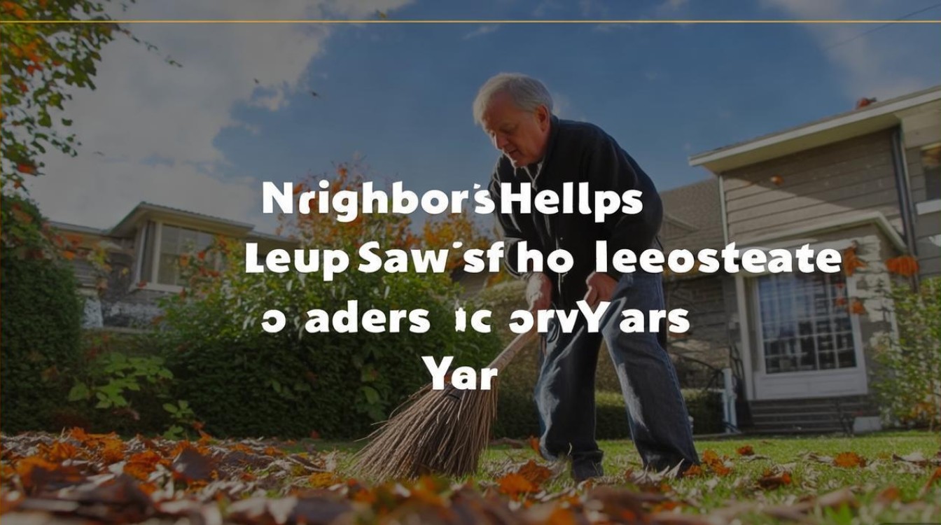 去世3年邻居帮扫落叶-第3张图片-索能光电网