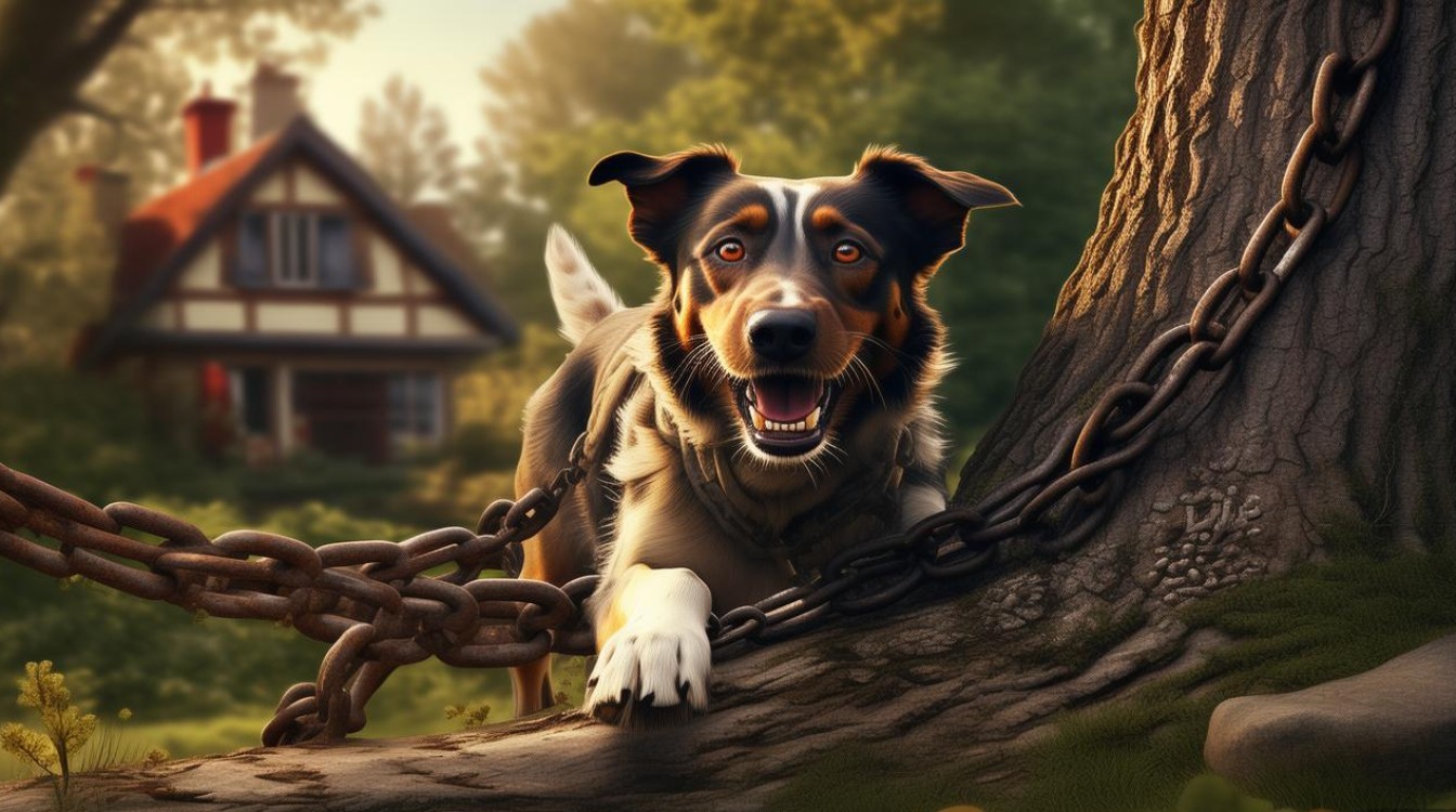 狗走失挣脱铁链回家-第3张图片-索能光电网