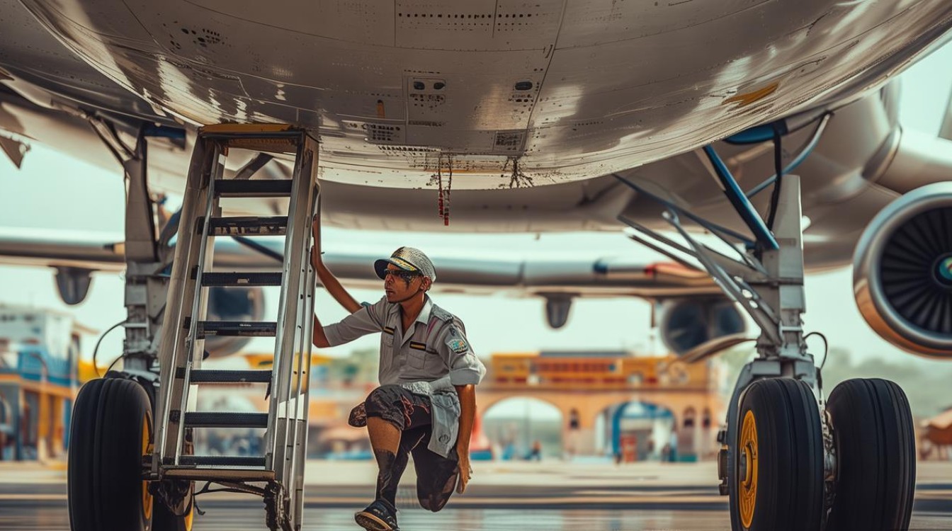 爬飞机起落架到印度-第1张图片-索能光电网