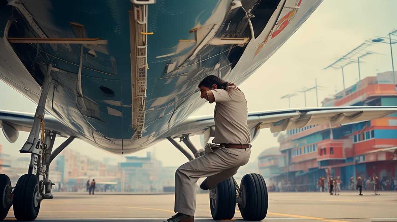 爬飞机起落架到印度-第3张图片-索能光电网