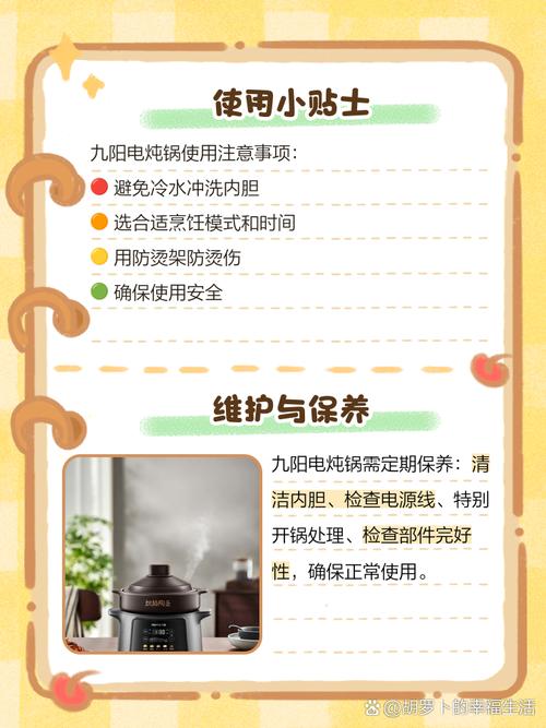 九阳陶瓷电炖锅怎么用？步骤和技巧是什么？-第2张图片-索能光电网