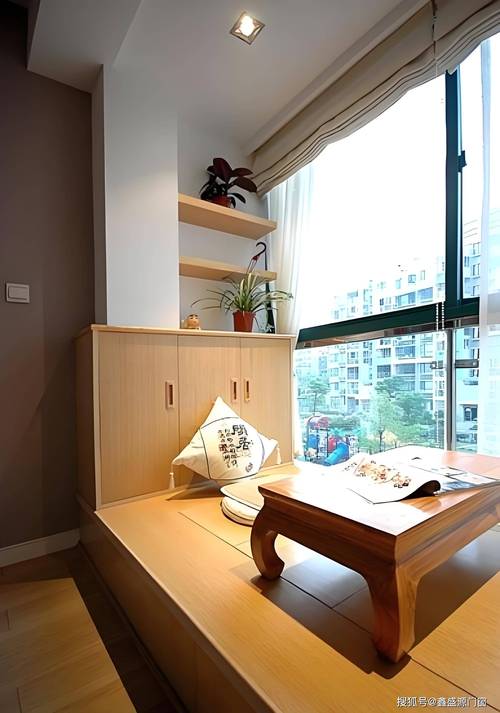 阳台榻榻米设计图，尺寸布局怎么规划才实用？-第1张图片-索能光电网