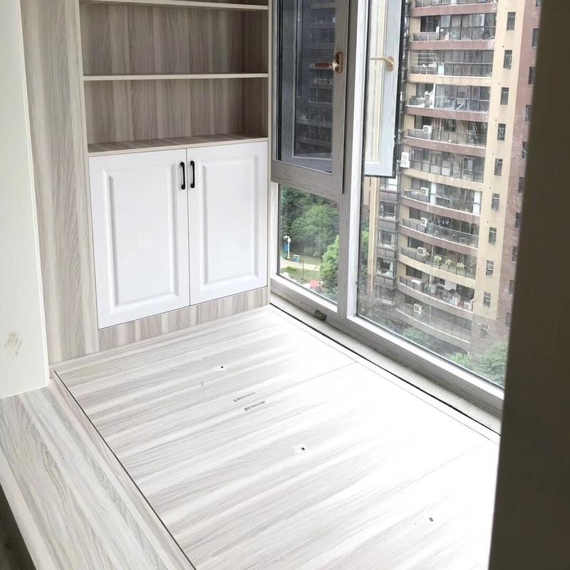 阳台榻榻米设计图，尺寸布局怎么规划才实用？-第3张图片-索能光电网