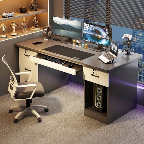 电脑桌抽屉开线孔，怎么操作不破坏？-第2张图片-索能光电网