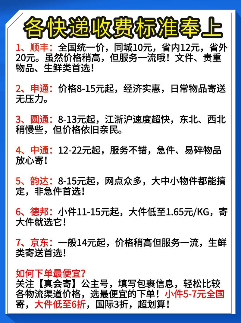 8公斤快递怎么寄最便宜？-第2张图片-索能光电网