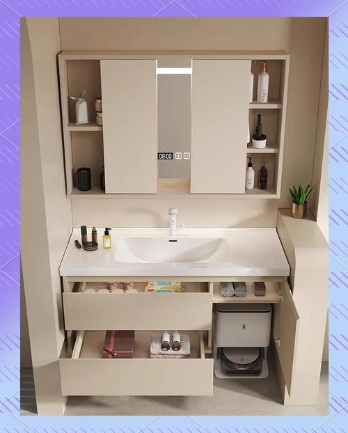 浴室柜镜如何精准找中心？-第3张图片-索能光电网