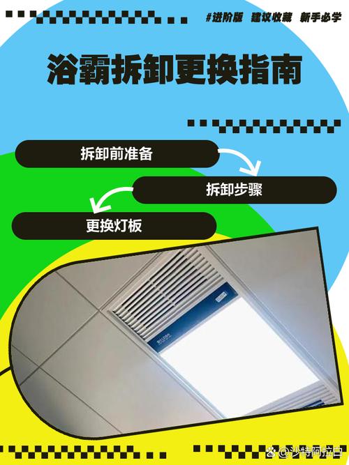 长方形浴霸灯罩怎么拆开？-第1张图片-索能光电网