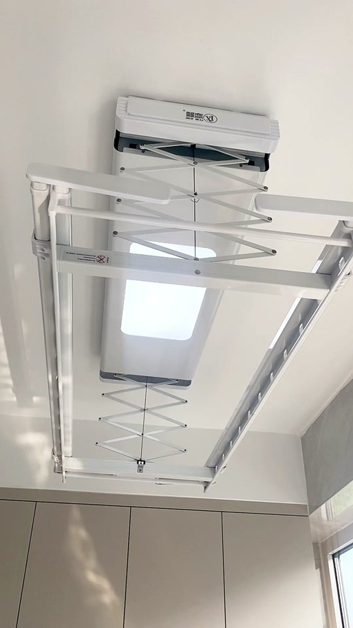 不做吊顶，晾衣架装哪儿？-第1张图片-索能光电网