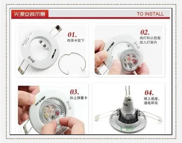 带盖筒灯换灯泡，怎么打开盖子？-第1张图片-索能光电网