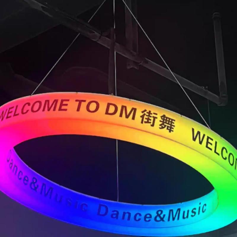 LED灯带如何贴成完美圆弧？-第1张图片-索能光电网