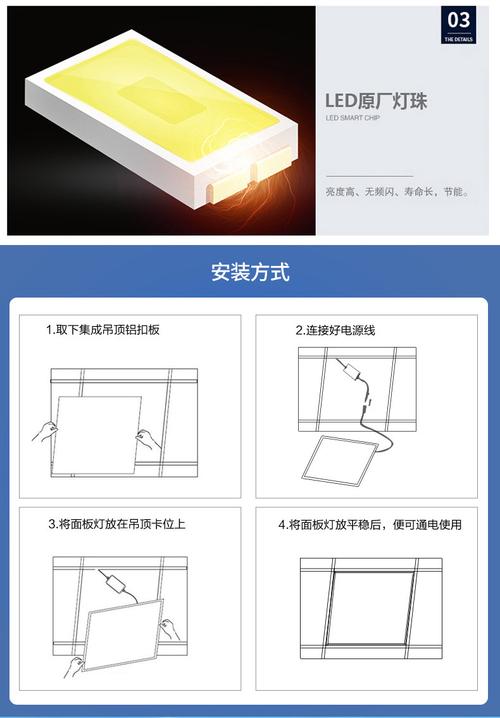 方筒灯安装示意图步骤是什么？-第1张图片-索能光电网