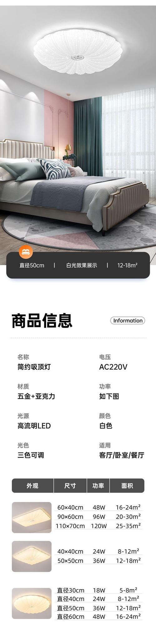 2025年圆吸顶灯尺寸怎么选?避坑指南来了!-第1张图片-索能光电网 2025年圆吸顶灯尺寸怎么选?避坑指南来了!-第1张图片-索能光电网