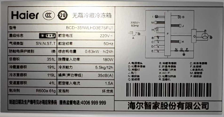 济南海尔冰箱售后电话2025最新是多少？-第2张图片-索能光电网