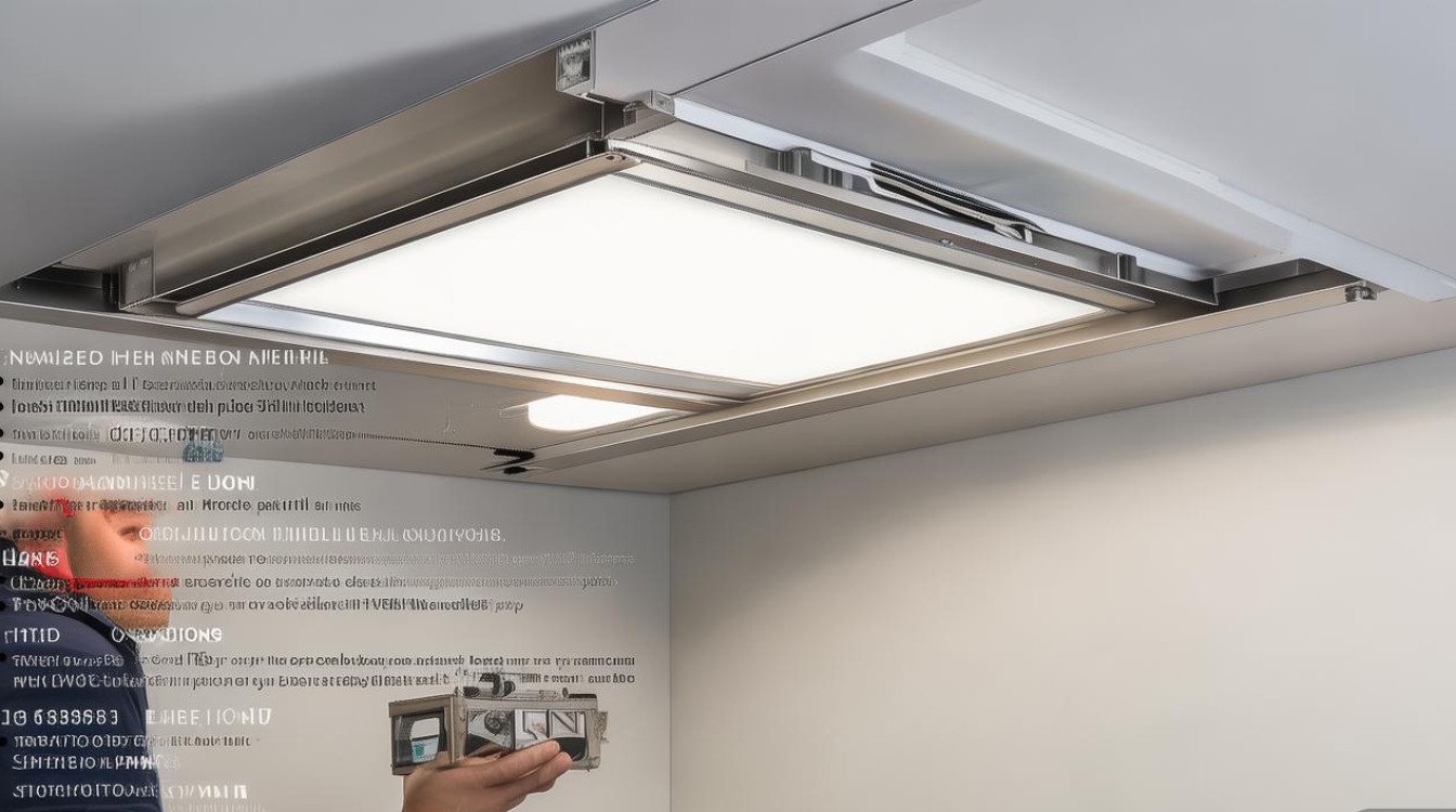 2025年嵌入式面板灯安装步骤详解？-第1张图片-索能光电网