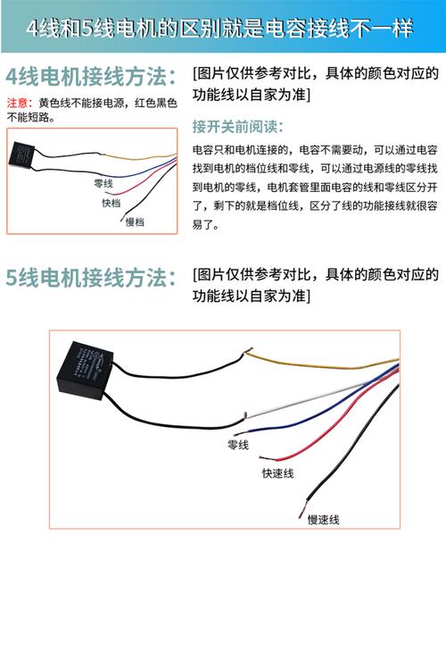 油烟机电机接线教程2025，老电工手把手教你！-第3张图片-索能光电网