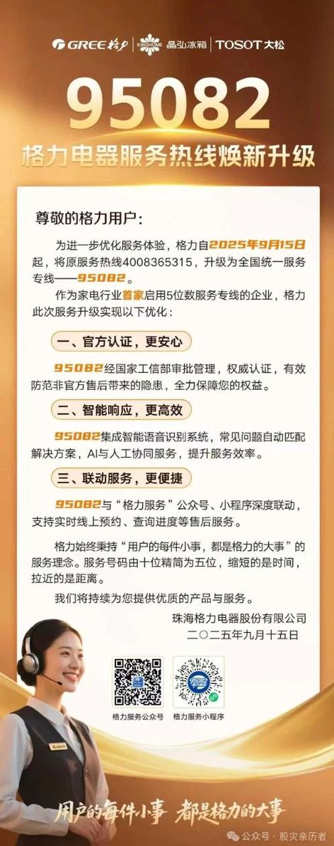 格力售后电话24小时在线吗？-第1张图片-索能光电网