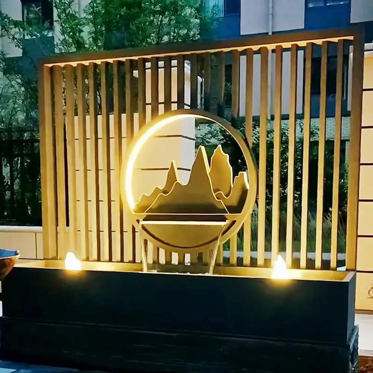 镂空铁艺隔断挂画怎么固定不伤墙面？-第2张图片-索能光电网