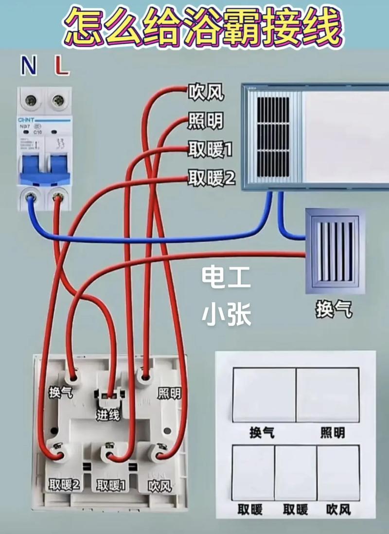 浴霸安装接线怎么接？-第2张图片-索能光电网