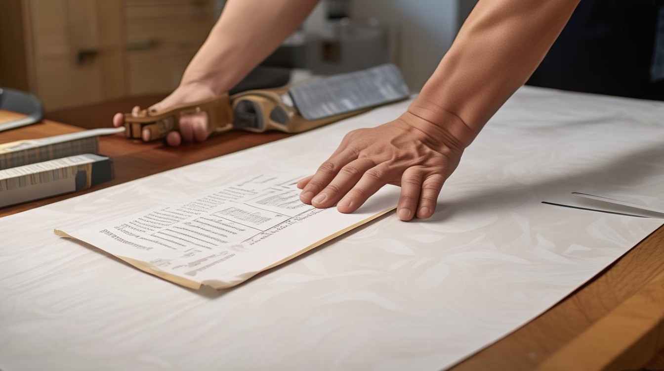 桌子墙纸怎么贴才能不皱？-第1张图片-索能光电网