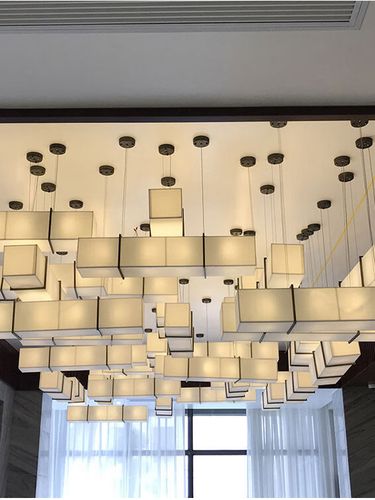 大堂定制灯具公司哪家好？-第3张图片-索能光电网