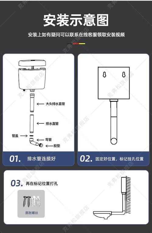 蹲便冲水管怎么接？-第1张图片-索能光电网