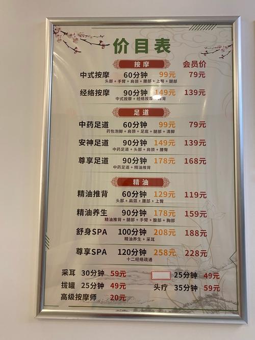 按摩脚师傅价格一般是多少？-第1张图片-索能光电网