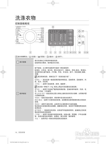 三星洗衣机故障说明，常见问题有哪些？-第3张图片-索能光电网