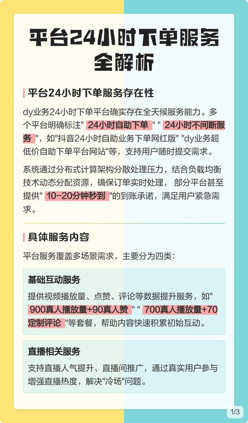抖音自助下单平台免费？24小时便宜靠谱吗？-第2张图片-索能光电网