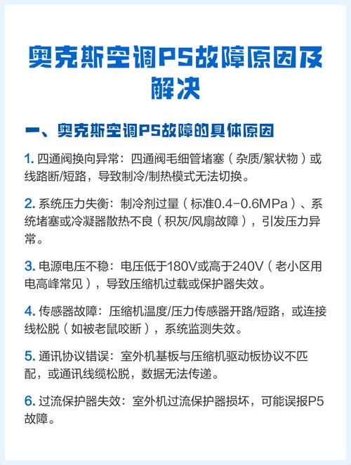 奥克斯空调故障怎么办？-第1张图片-索能光电网