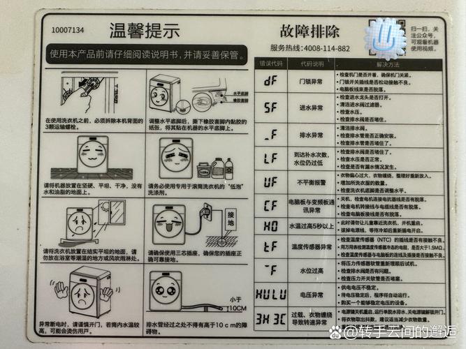 容声洗衣机常见故障有哪些？-第2张图片-索能光电网