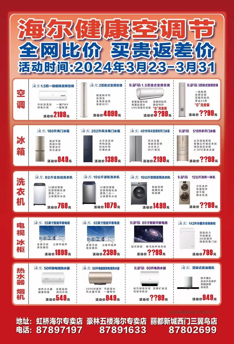 青岛海尔空调售后电话是多少？-第3张图片-索能光电网